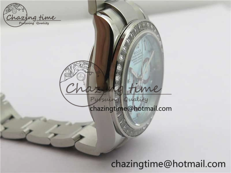 OnTrend Daytona 116506 Middle East Edition Bp Maker Best Edition Ice Blue Brown Arabic Dial Diam Bezel On SS Bracelet A 2897