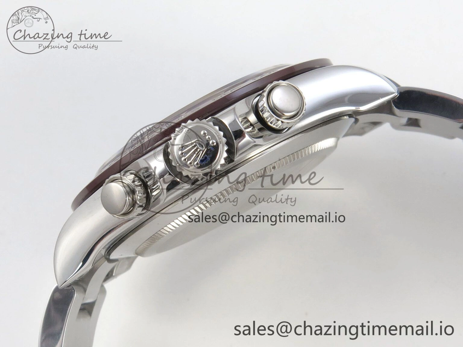 Daytona 116506 SS 3CF 1:1 Best Edition Brown Bezel Ice Blue Crystal Dial on SS Bracelet SH4130 V2(Mod Version) Seasonal 10810