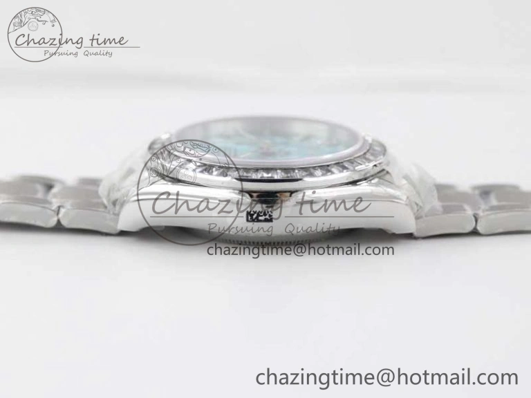 BestValue Daytona 116506 TWF Best Edition Diam SS Arab Ice Blue Dial On SS Bracelet A 2445
