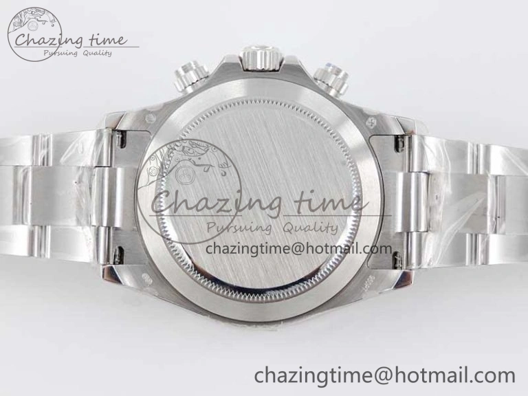 BestValue Daytona 116506 TWF Best Edition Diam SS Arab Ice Blue Dial On SS Bracelet A 2445