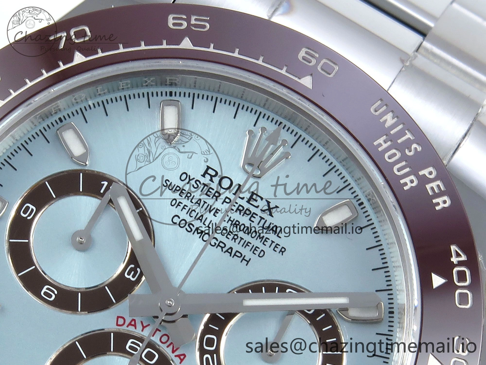 Daytona 116506 VSF 1:1 Best Edition Ice Blue Dial Steel 904L on SS Bracelet DD Popular 743