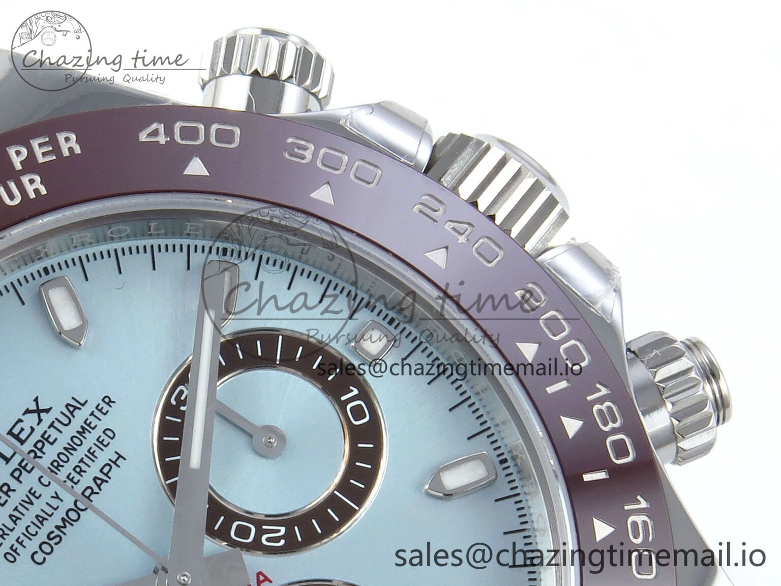 Daytona 116506 VSF 1:1 Best Edition Ice Blue Dial Steel 904L on SS Bracelet DD Popular 743