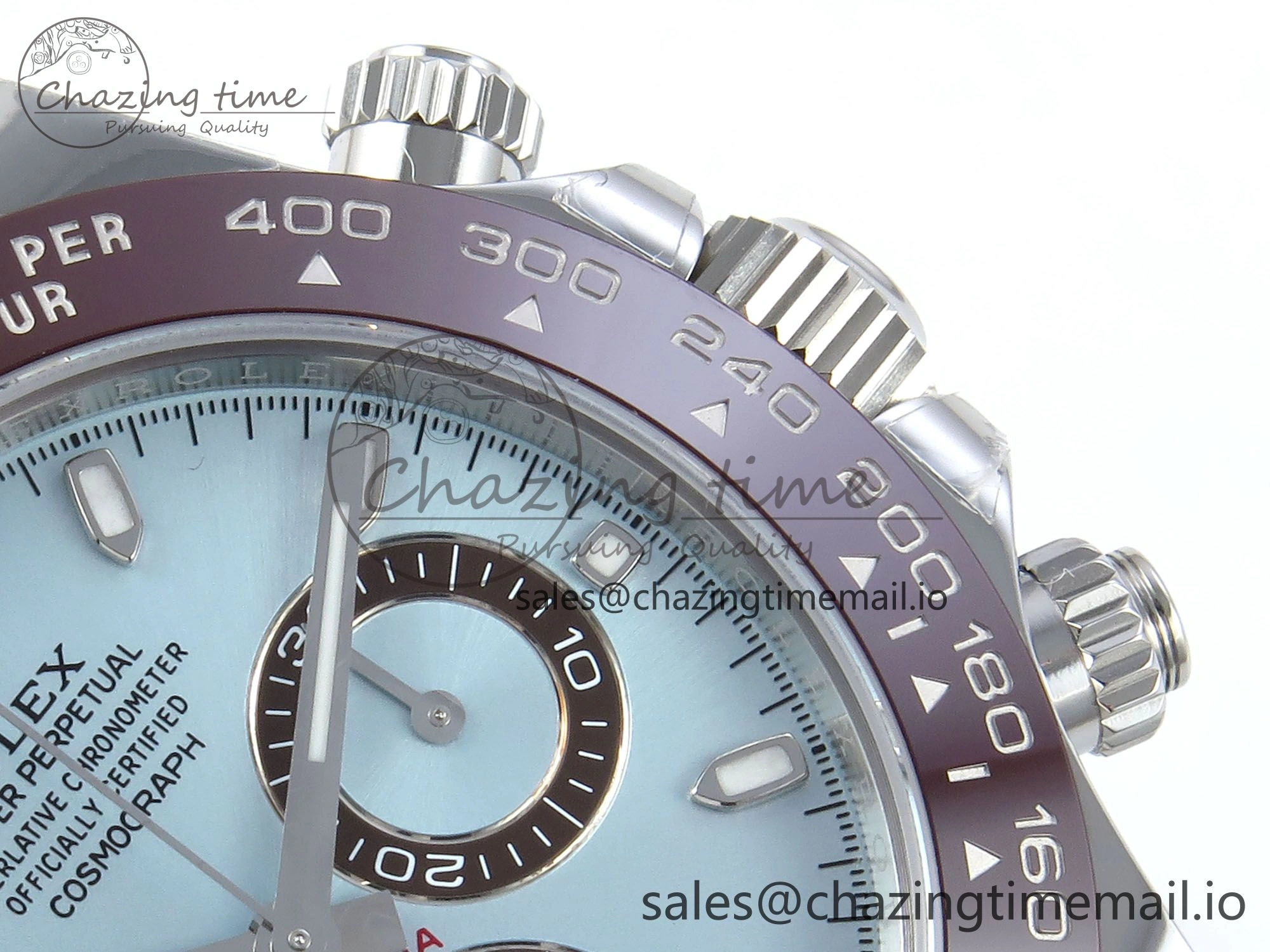 Daytona 116506 VSF 1:1 Best Edition Ice Blue Dial Steel 904L on SS Bracelet DD Popular 743