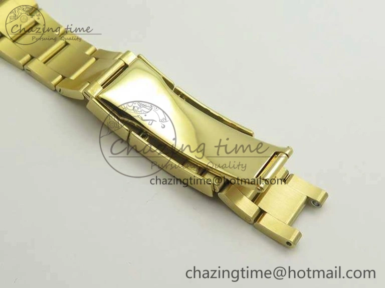 SoftTouch Daytona 116508 ARF 1:1 Best Edition YG Plated 904L SS Case And Bracelet Green Dial A4130 Super Clone 3439