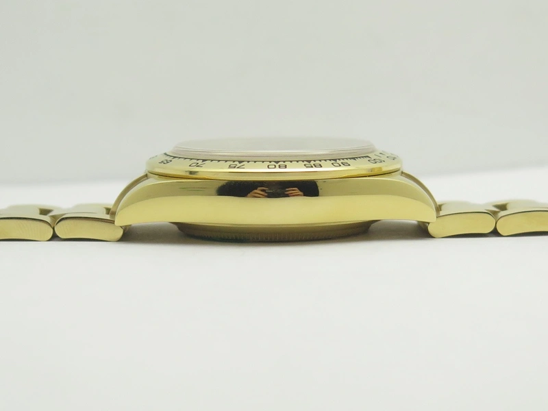 SoftTouch Daytona 116508 ARF 1:1 Best Edition YG Plated 904L SS Case And Bracelet Green Dial A4130 Super Clone 3439