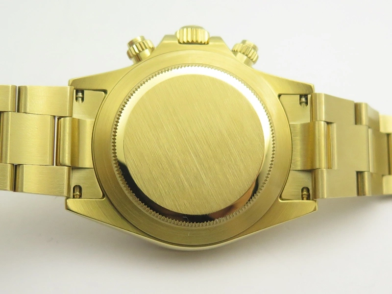 SoftTouch Daytona 116508 ARF 1:1 Best Edition YG Plated 904L SS Case And Bracelet Green Dial A4130 Super Clone 3439