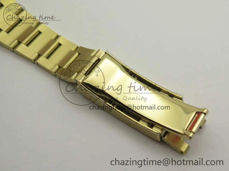 Packable Daytona 116508 ARF 1:1 Best Edition YG Plated 904L SS Case and Bracelet White Dial A4130 Super Clone V 3253