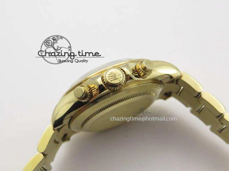 Original Daytona 116508 BP Maker Best Edition YG Green Dial On YG Bracelet A 3972