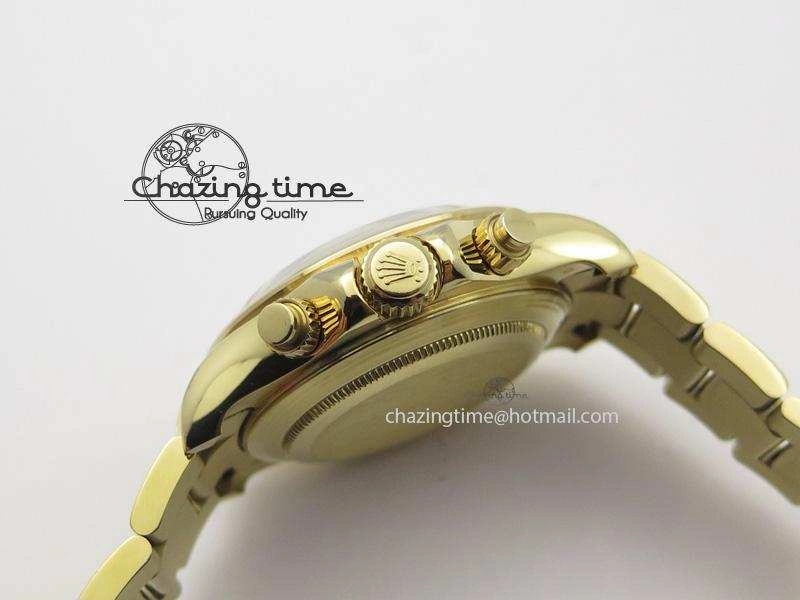 Original Daytona 116508 BP Maker Best Edition YG Green Dial On YG Bracelet A 3972