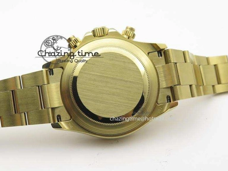 Original Daytona 116508 BP Maker Best Edition YG Green Dial On YG Bracelet A 3972