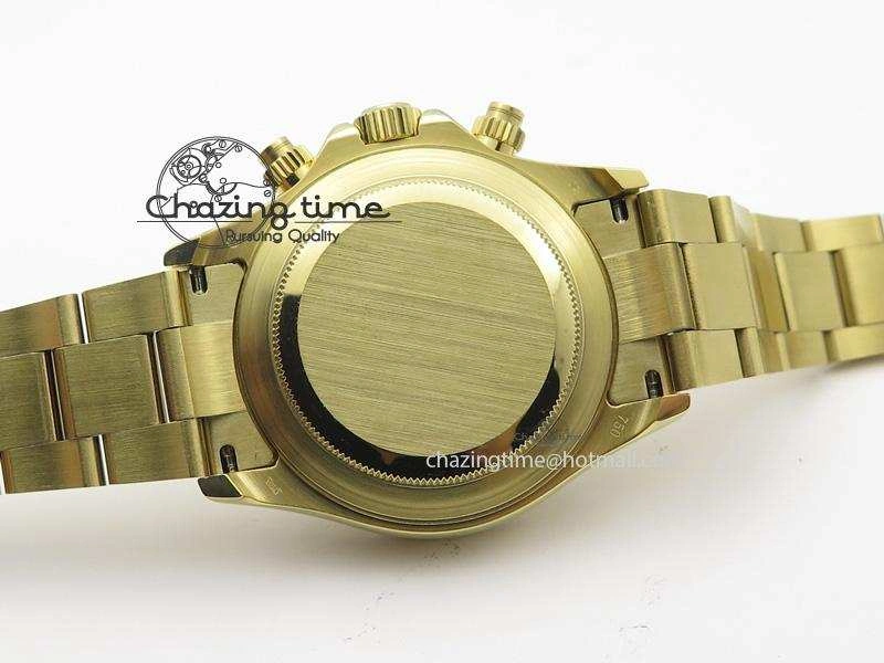 Original Daytona 116508 BP Maker Best Edition YG Green Dial On YG Bracelet A 3972