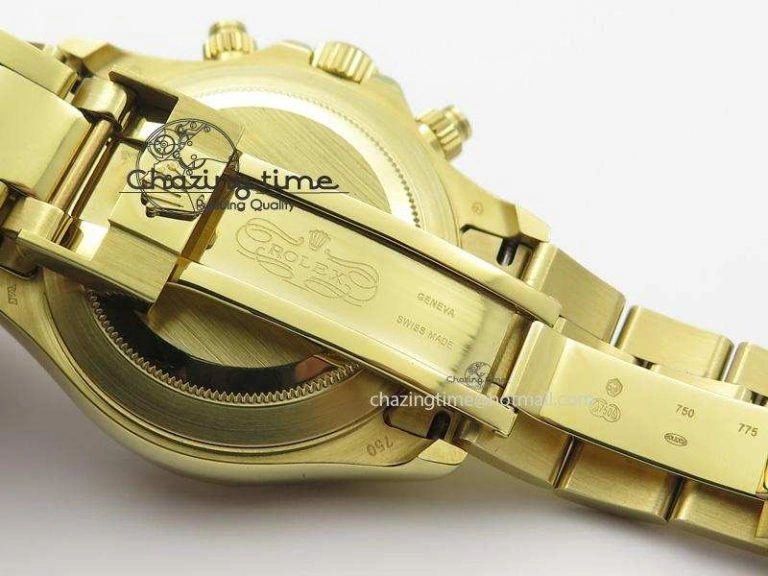 Original Daytona 116508 BP Maker Best Edition YG Green Dial On YG Bracelet A 3972