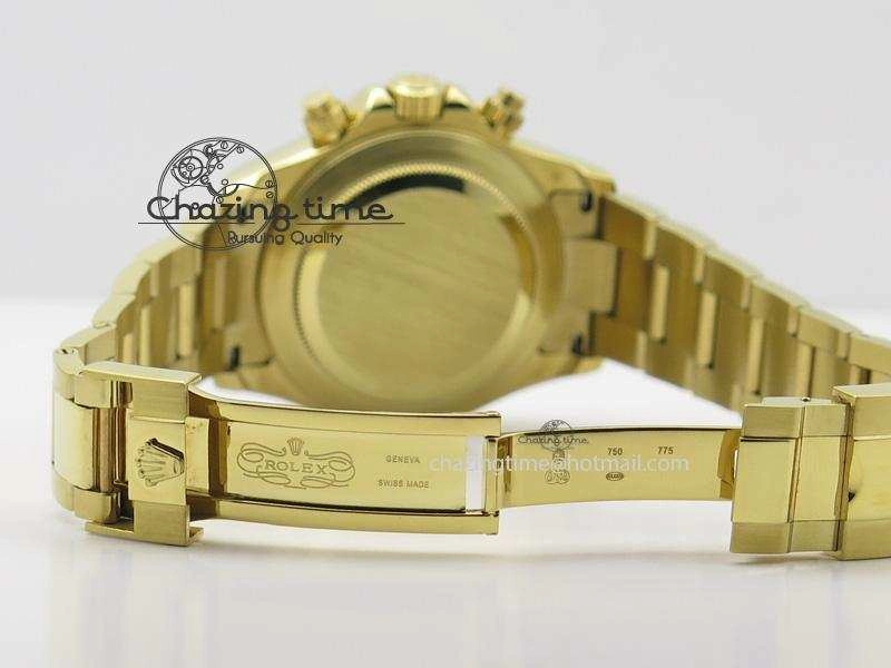 Original Daytona 116508 BP Maker Best Edition YG Green Dial On YG Bracelet A 3972