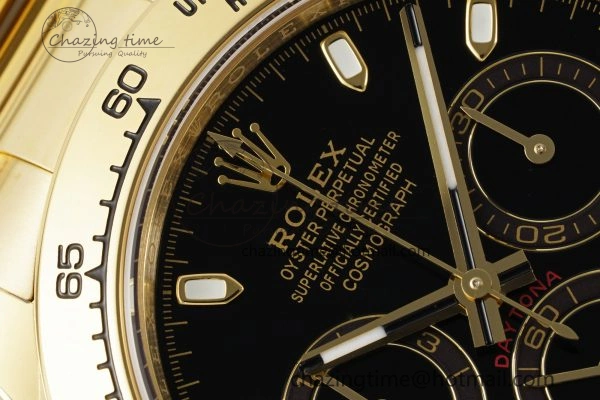 Classic Daytona 116508 BTF 1:1 Best Edition Black Dial on YG Bracelet SA 2150