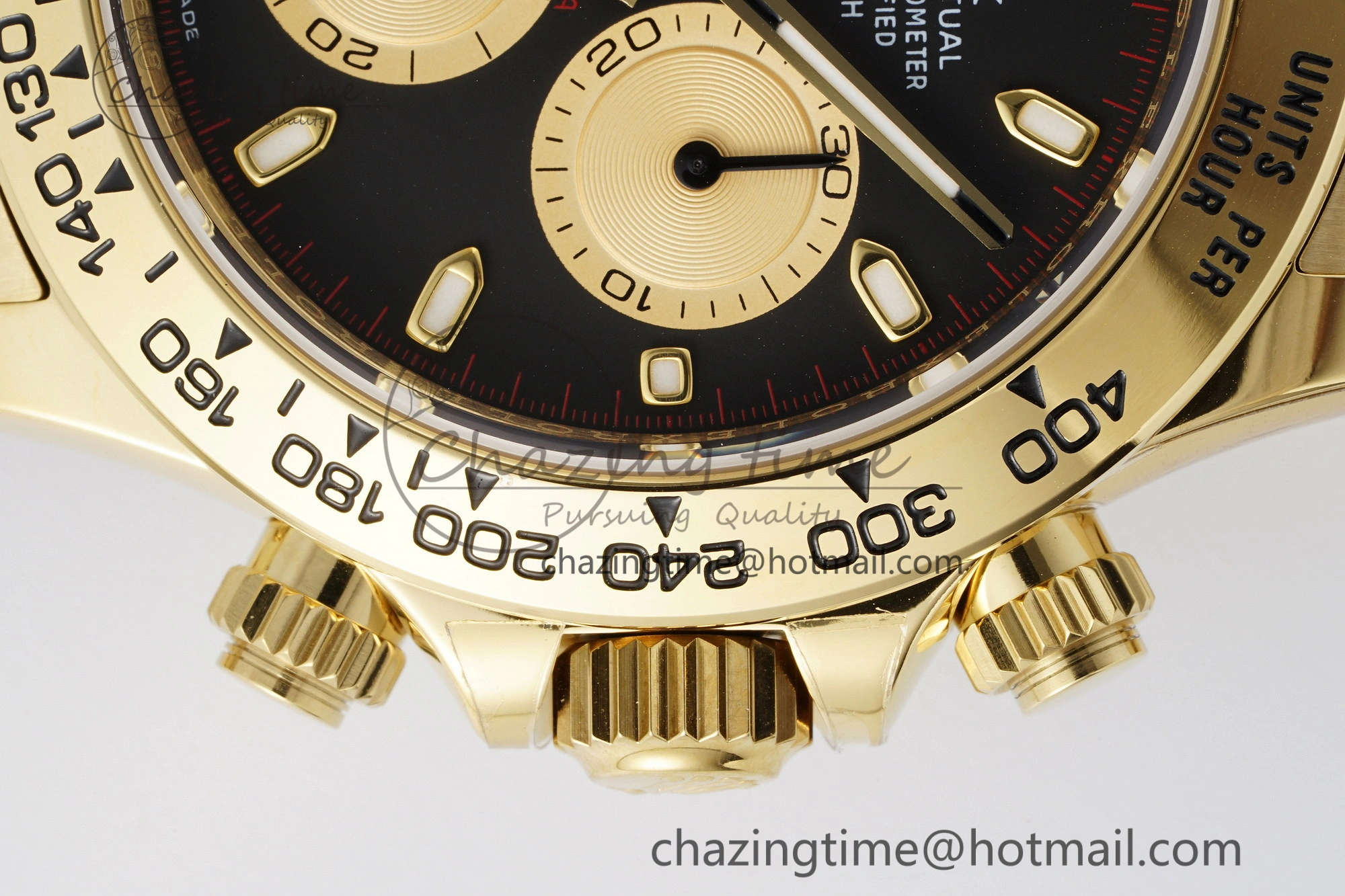 Daytona 116508 BTF 1:1 Best Edition Black YG Dial on YG Bracelet SA Vibrant 2148
