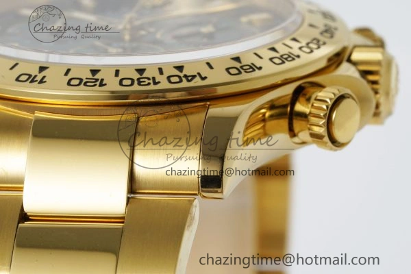 Packable Daytona 116508 BTF 1:1 Best Edition Green Dial on YG Bracelet SA 2198