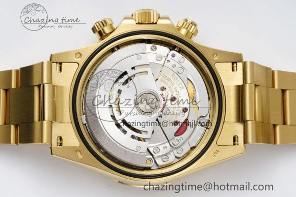 ZipUp Daytona 116508 BTF 1:1 Best Edition White Dial on YG Bracelet SA 2153