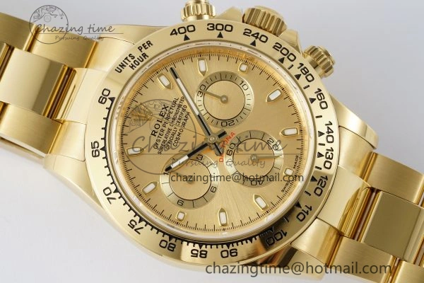 TechFriendly Daytona 116508 BTF 1:1 Best Edition YG Dial on YG Bracelet SA 2149