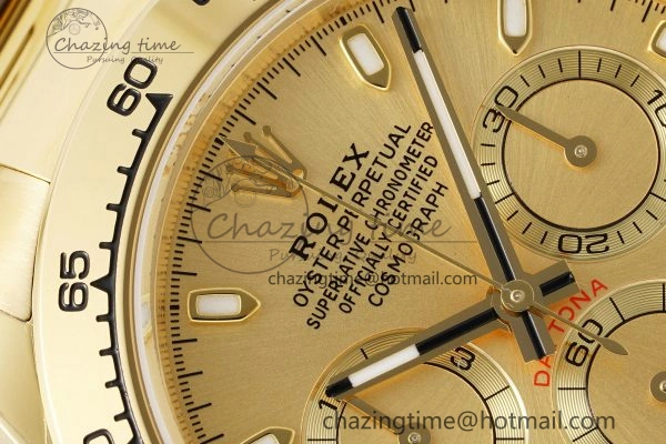 TechFriendly Daytona 116508 BTF 1:1 Best Edition YG Dial on YG Bracelet SA 2149