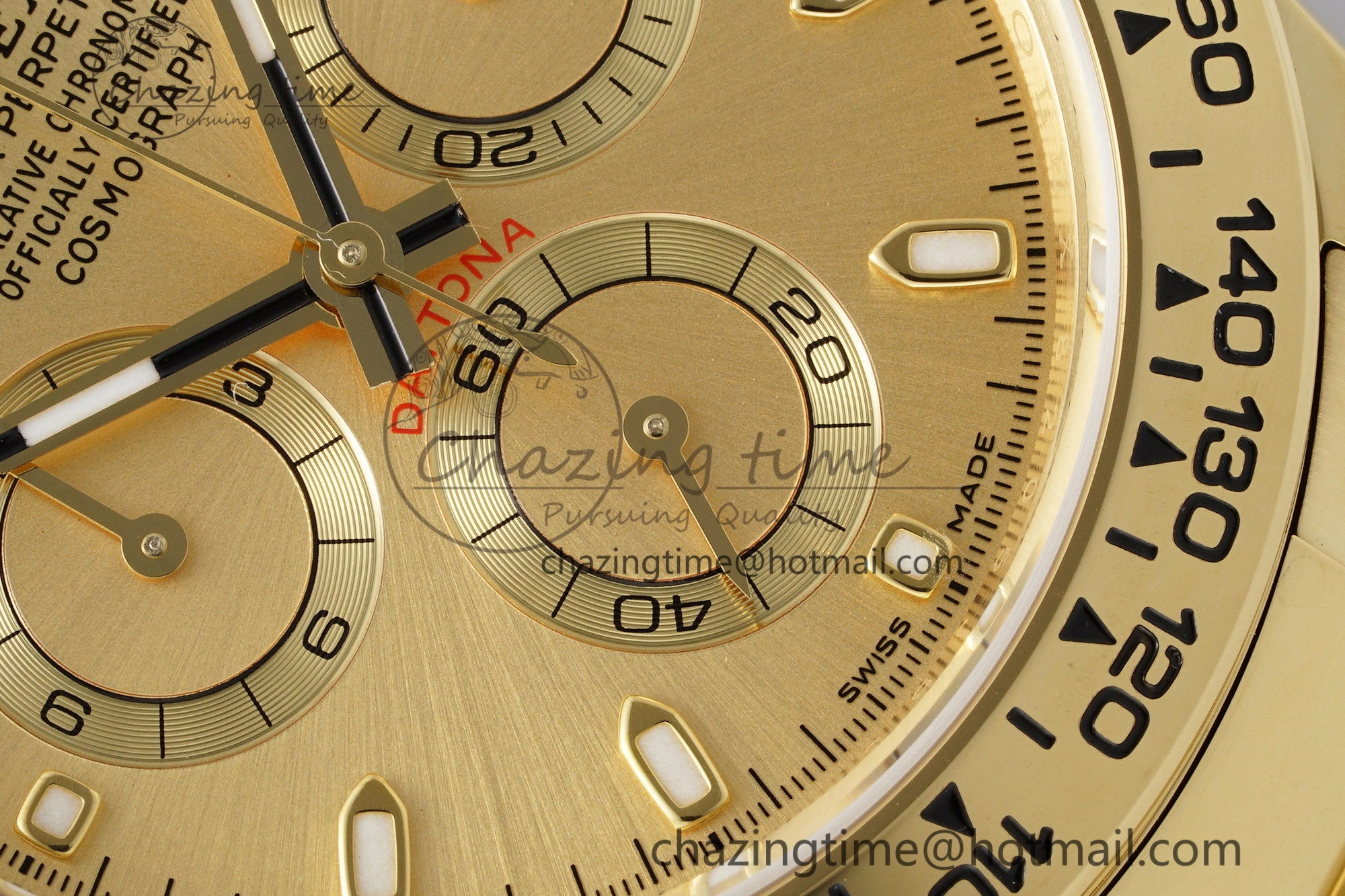 TechFriendly Daytona 116508 BTF 1:1 Best Edition YG Dial on YG Bracelet SA 2149