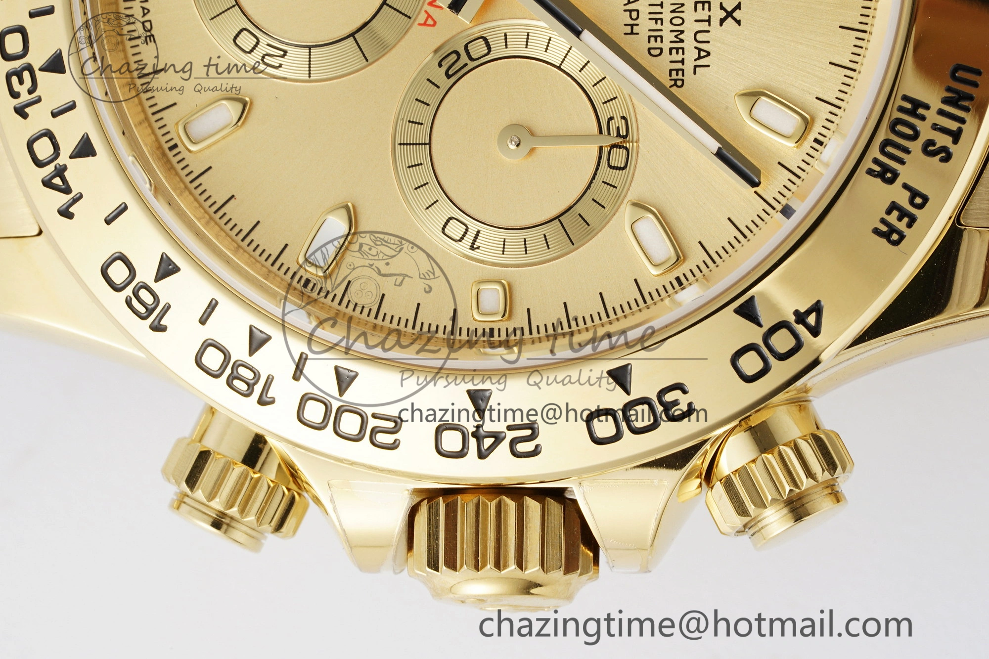 TechFriendly Daytona 116508 BTF 1:1 Best Edition YG Dial on YG Bracelet SA 2149