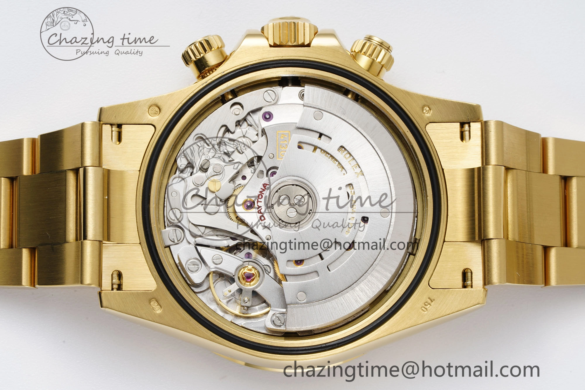 Trendsetting Daytona 116508 BTF 1:1 Best Edition YG Black Dial on YG Bracelet SA 2147