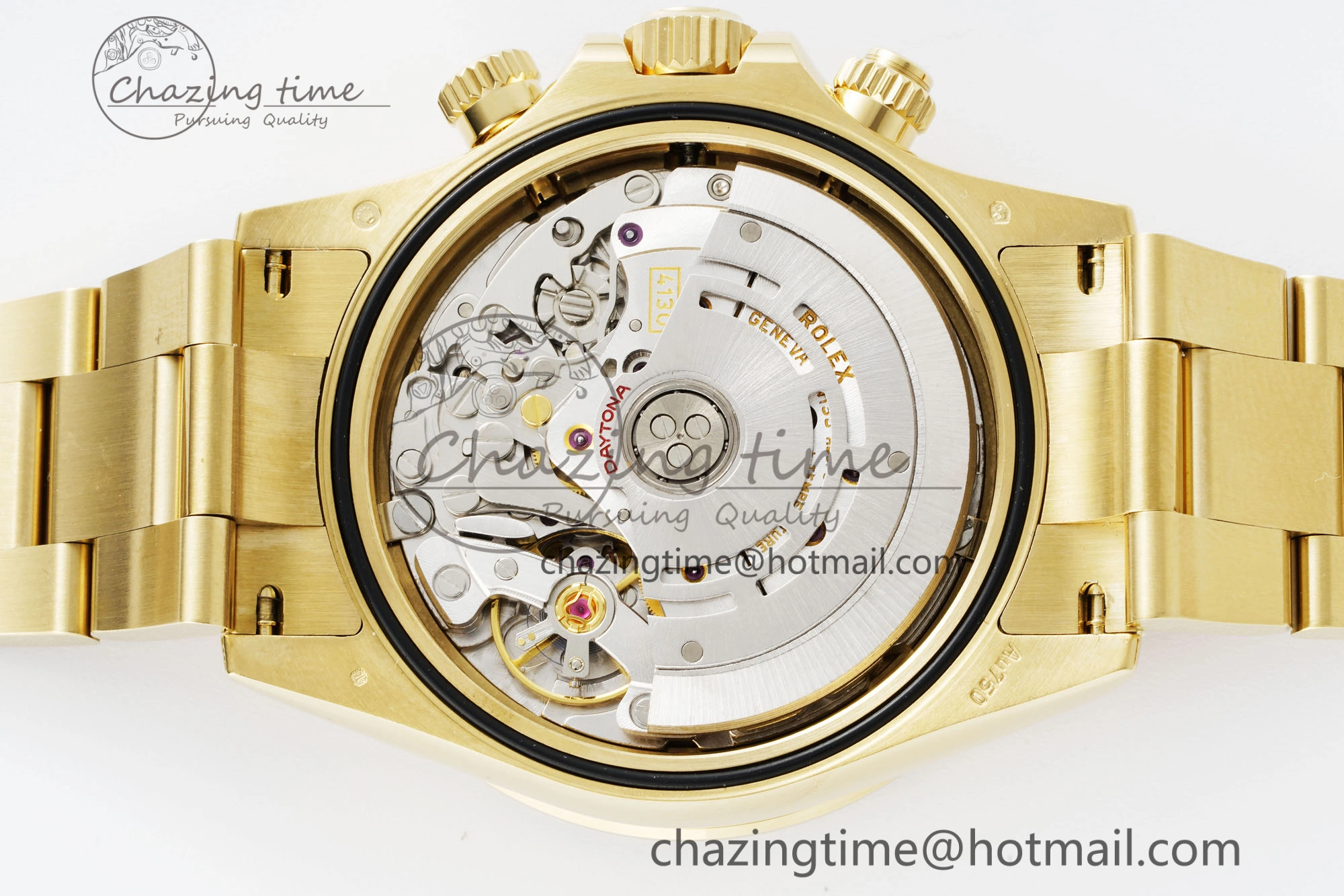 HighPerformance Daytona 116508 Clean 1:1 Best Edition Black YG Dial on YG Bracelet SA4130 V 2105