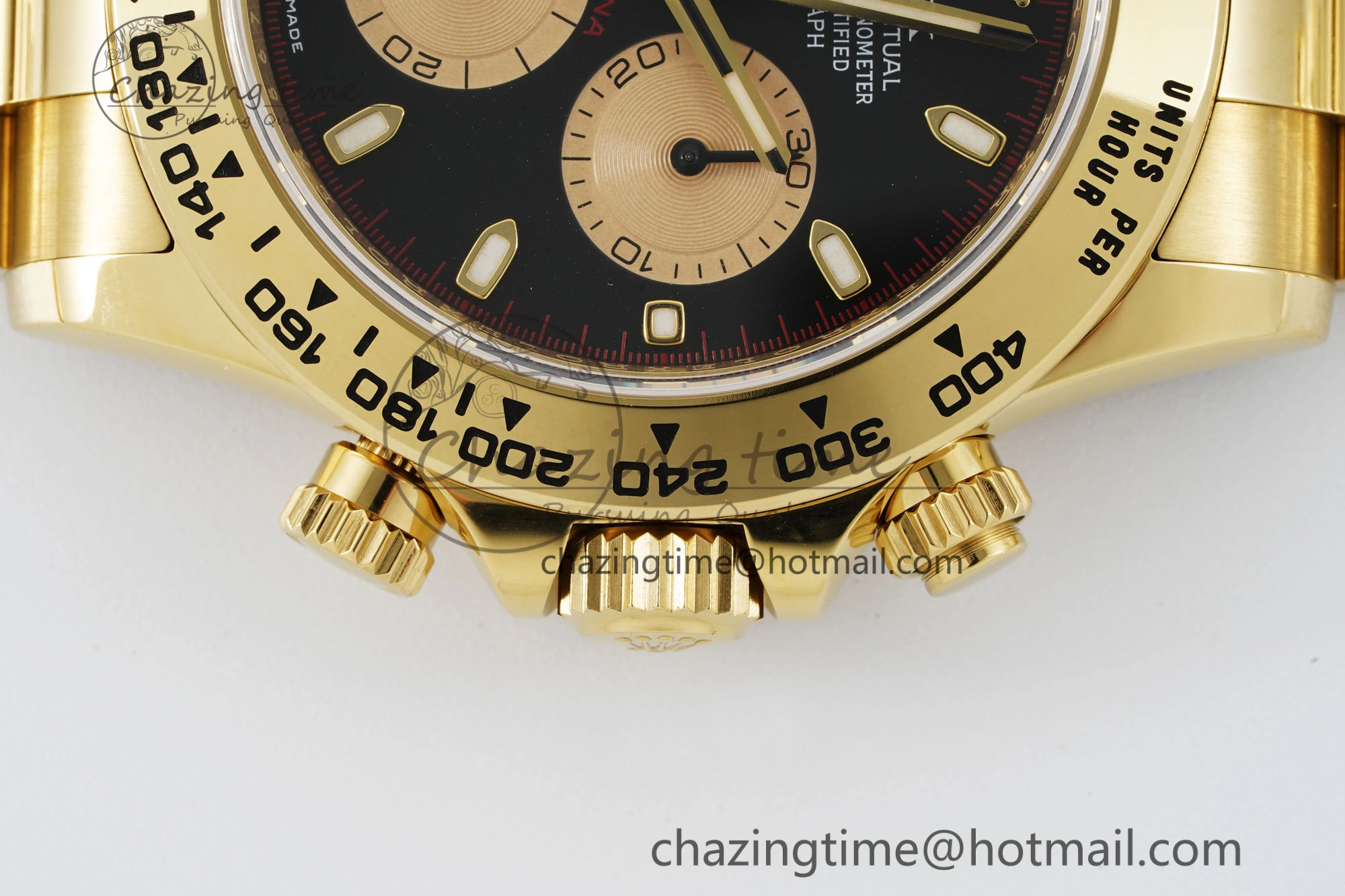 HighPerformance Daytona 116508 Clean 1:1 Best Edition Black YG Dial on YG Bracelet SA4130 V 2105