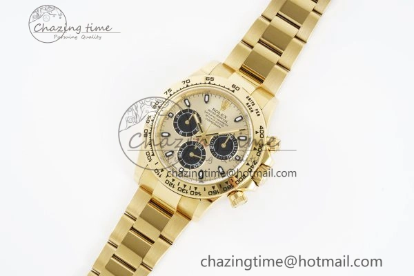 Daytona 116508 Clean 1:1 Best Edition YG Dial on YG Bracelet SA4130 V TimelessDesign 2104