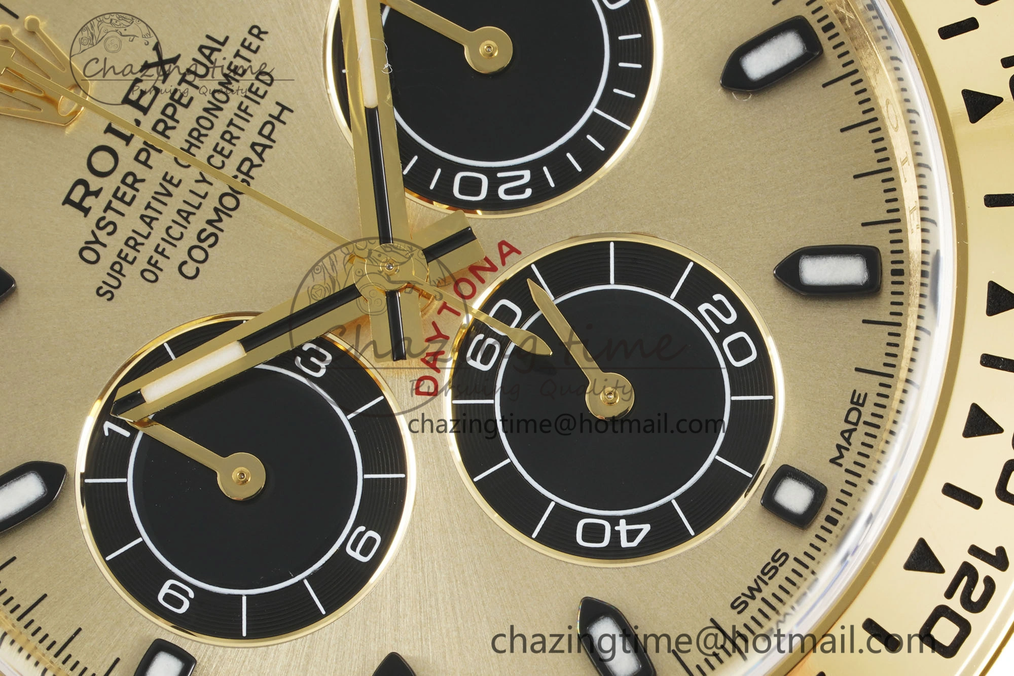 Daytona 116508 Clean 1:1 Best Edition YG Dial on YG Bracelet SA4130 V TimelessDesign 2104