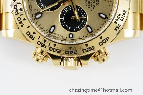 Daytona 116508 Clean 1:1 Best Edition YG Dial on YG Bracelet SA4130 V TimelessDesign 2104