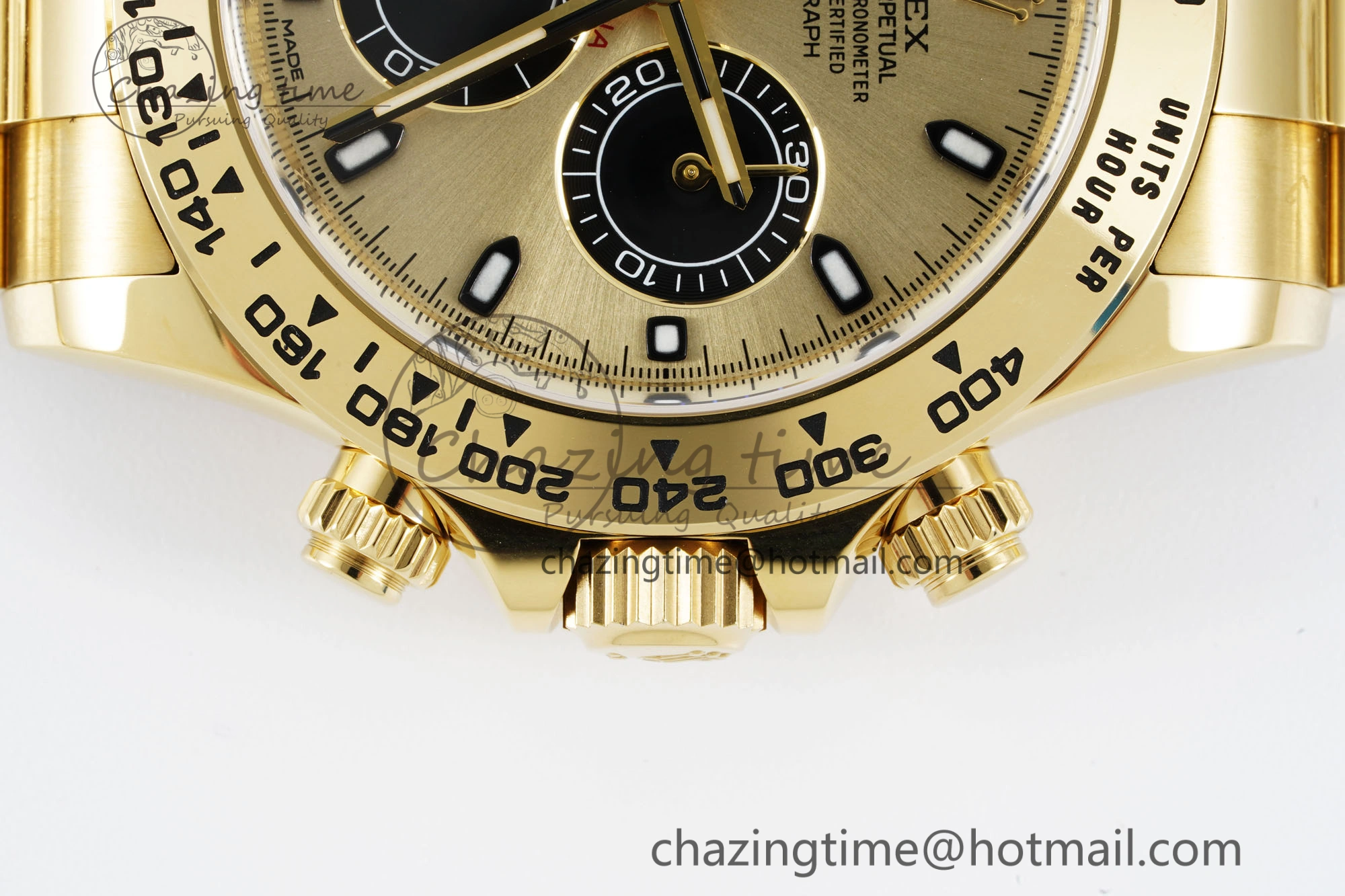Daytona 116508 Clean 1:1 Best Edition YG Dial on YG Bracelet SA4130 V TimelessDesign 2104