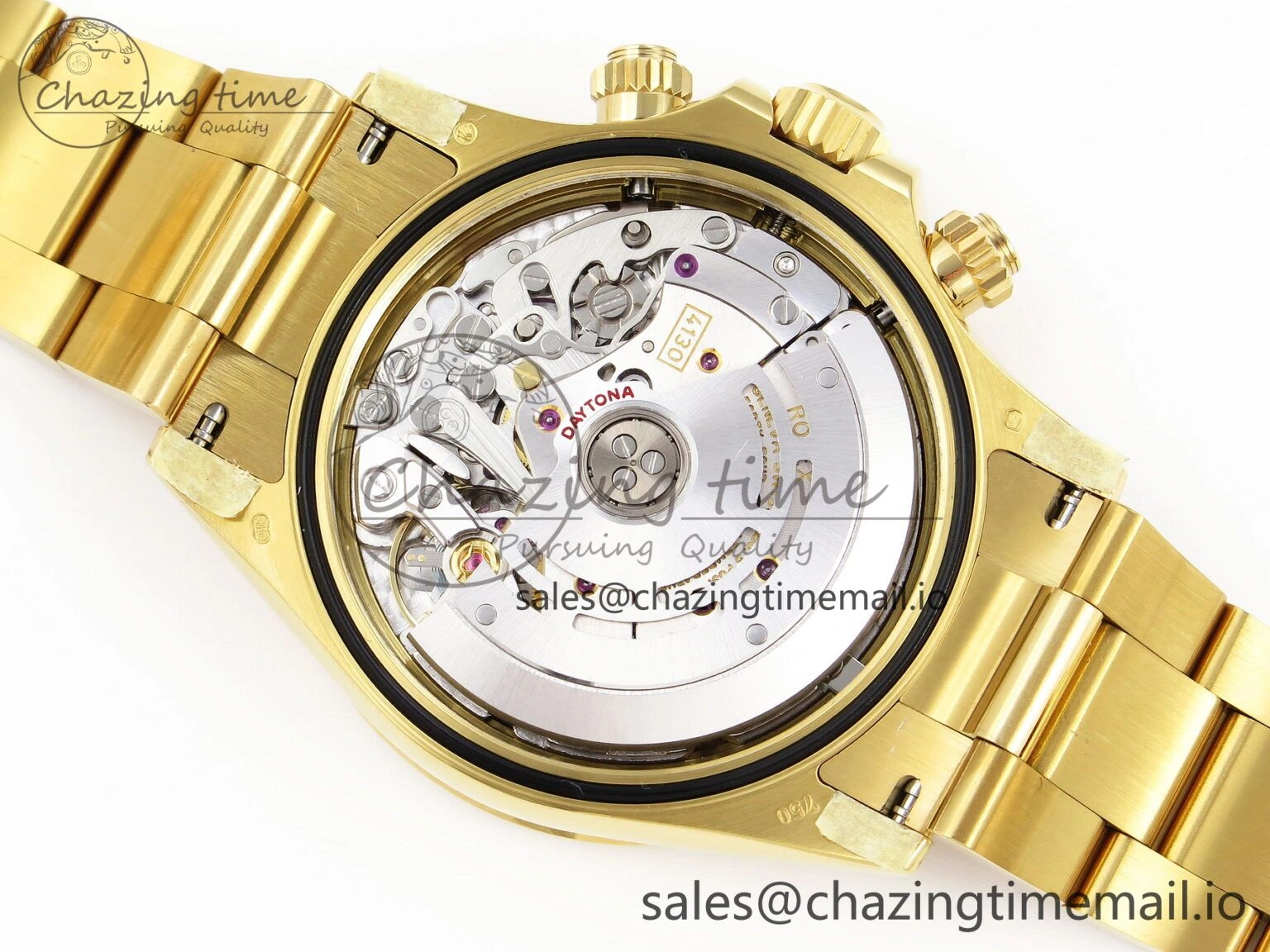 Daytona 116508 KING 1:1 Best Edition Green Dial on YG Bracelet SH OnTrend 1909