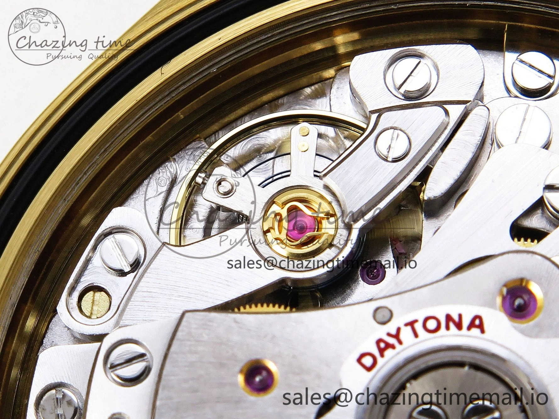 Daytona 116508 KING 1:1 Best Edition Green Dial on YG Bracelet SH OnTrend 1909