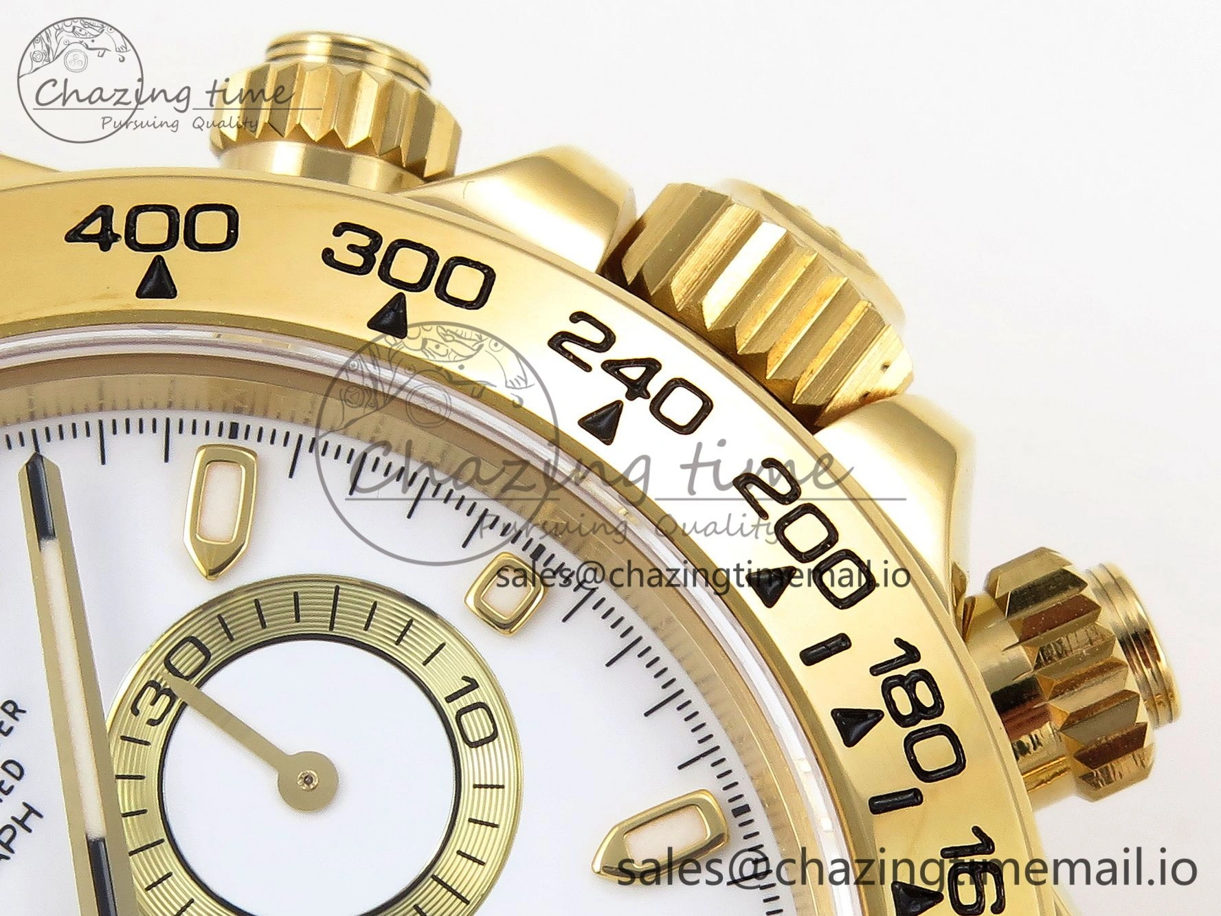 Daytona 116508 KING 1:1 Best Edition White Dial on YG Bracelet SH NewStyle 1902