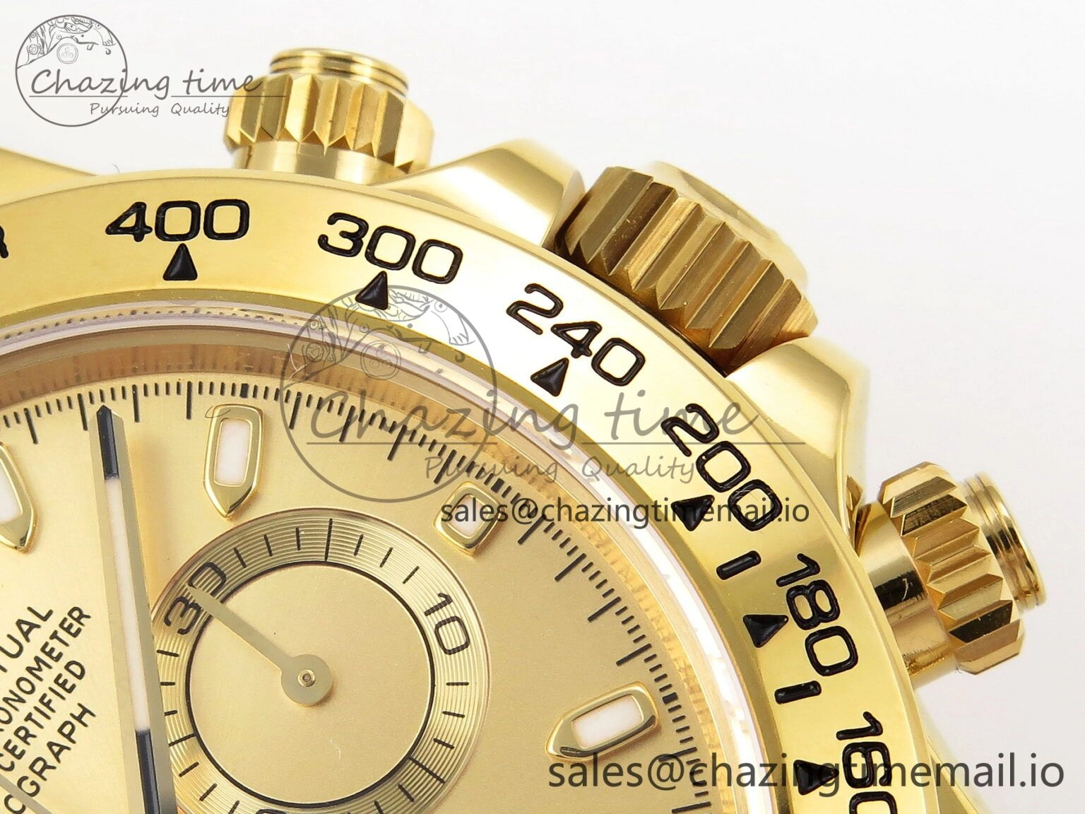 Efficient Daytona 116508 KING 1:1 Best Edition YG Dial on YG Bracelet SH 1908