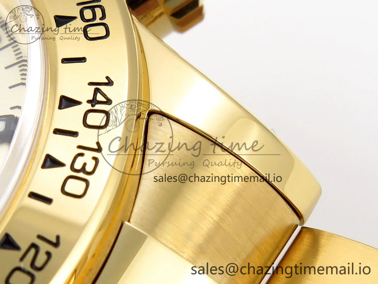 Daytona 116508 KING 1:1 Best Edition YG Black Dial on YG Bracelet SH WellDesigned 1907