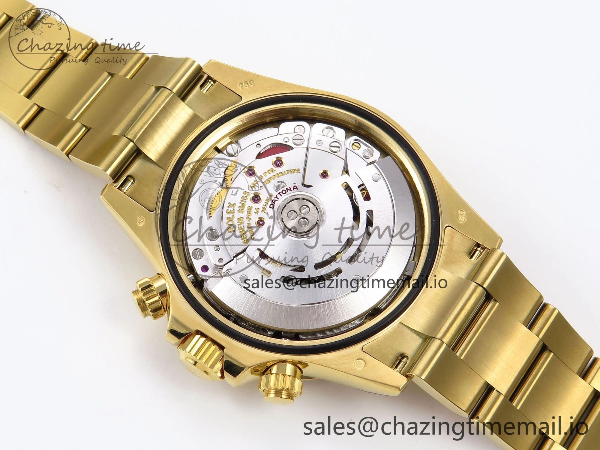 Sporty Daytona 116508 N6F 1:1 Best Edition Meteorite Dial on YG Bracelet SA 884