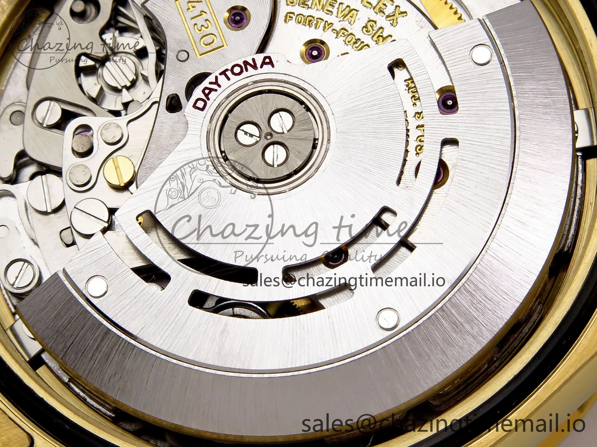 Sporty Daytona 116508 N6F 1:1 Best Edition Meteorite Dial on YG Bracelet SA 884