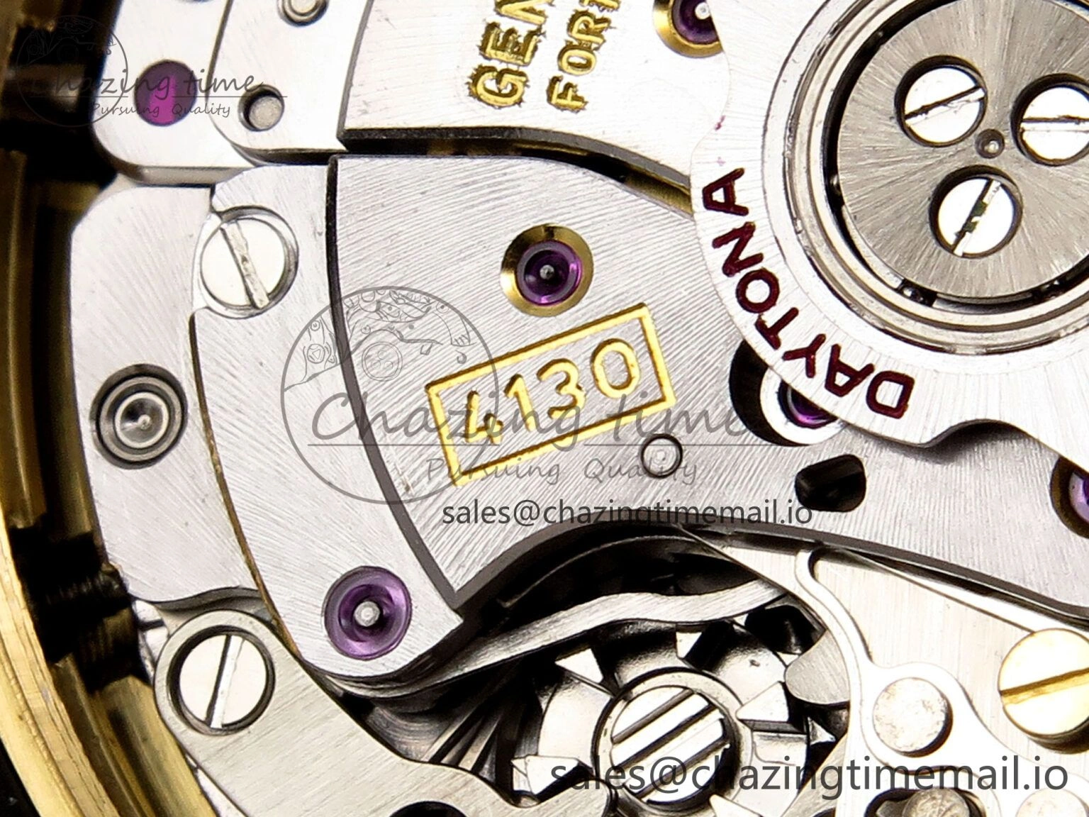 Sporty Daytona 116508 N6F 1:1 Best Edition Meteorite Dial on YG Bracelet SA 884