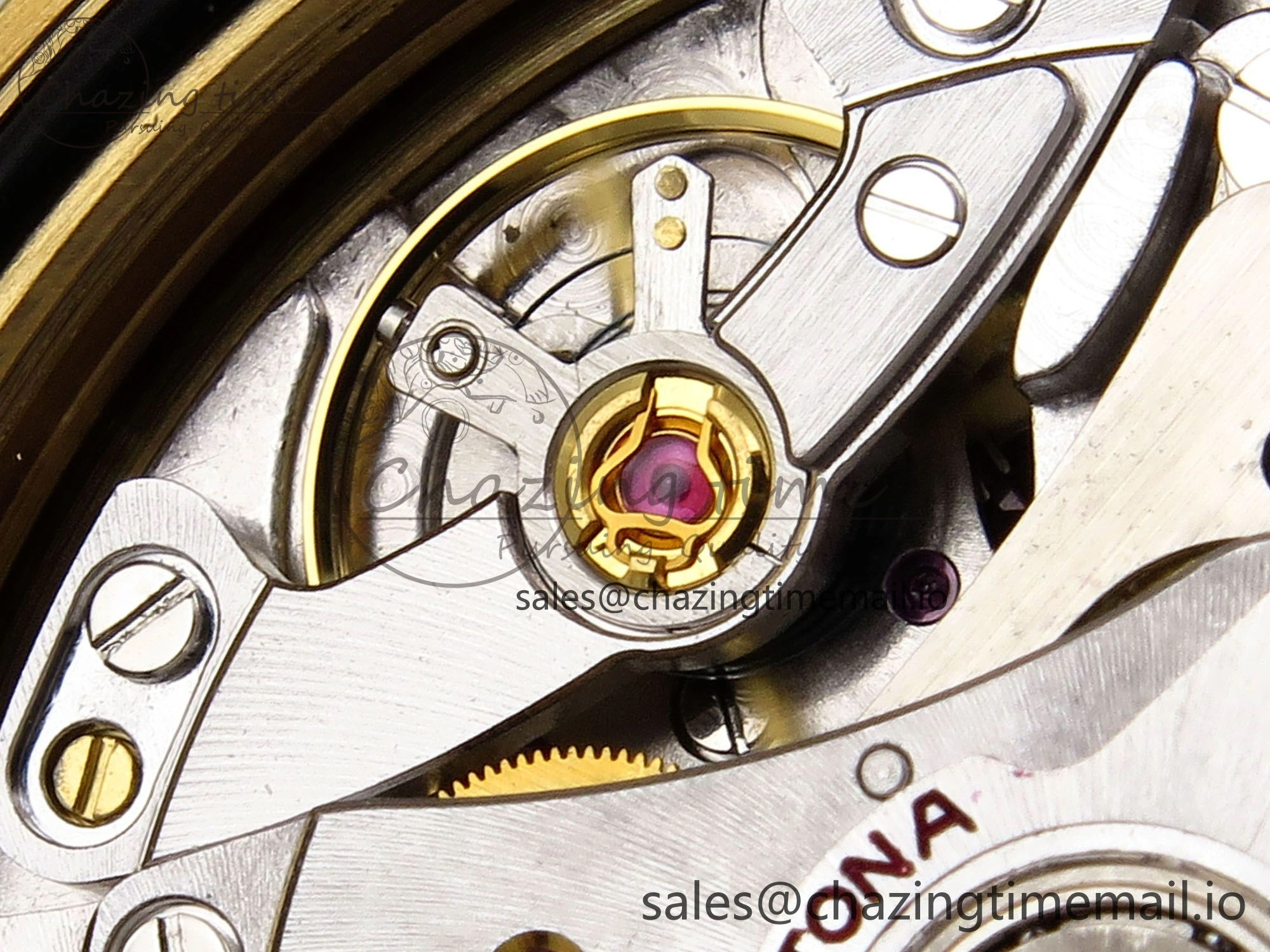 Sporty Daytona 116508 N6F 1:1 Best Edition Meteorite Dial on YG Bracelet SA 884