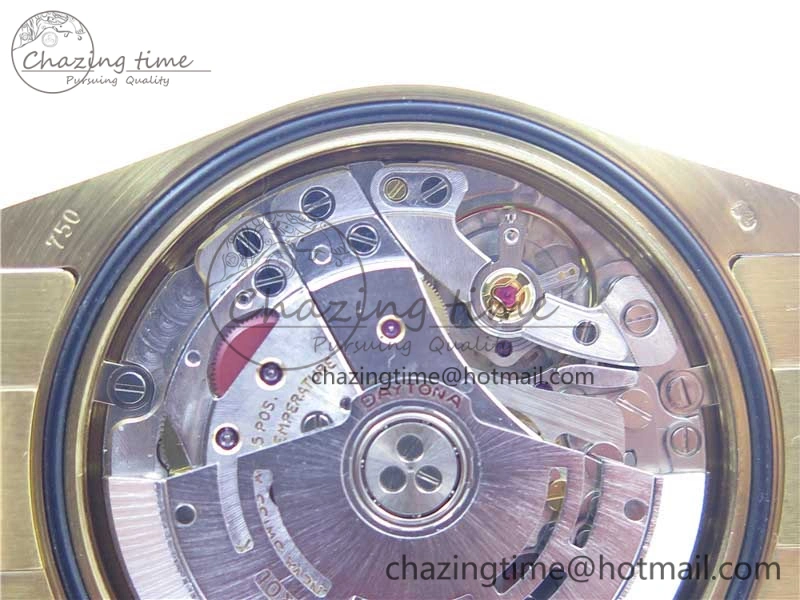 Modern Daytona 116508 Paul Newman YG Noob 1:1 Best Edition 904L SS Case and Bracelet Black Gold Dial SA4130 V 3118
