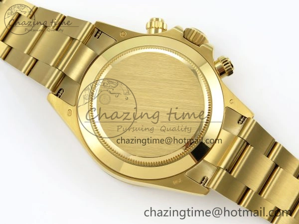 Daytona 116508 QF 1:1 Best Edition Green Dial on YG Bracelet SH4130 V3 (Gain Weight) FastDry 1724