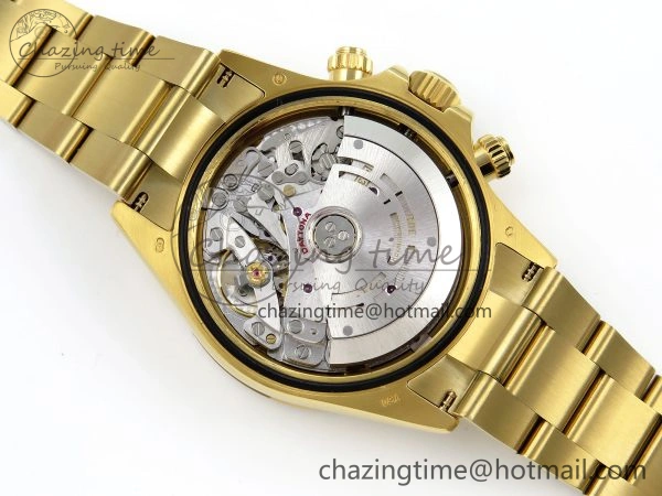 Daytona 116508 QF 1:1 Best Edition Green Dial on YG Bracelet SH4130 V3 (Gain Weight) FastDry 1724