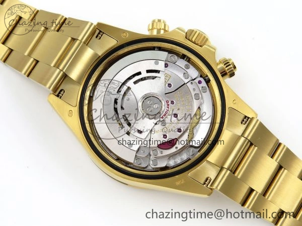 Daytona 116508 QF 1:1 Best Edition Green Dial on YG Bracelet SH4130 V3 (Gain Weight) FastDry 1724