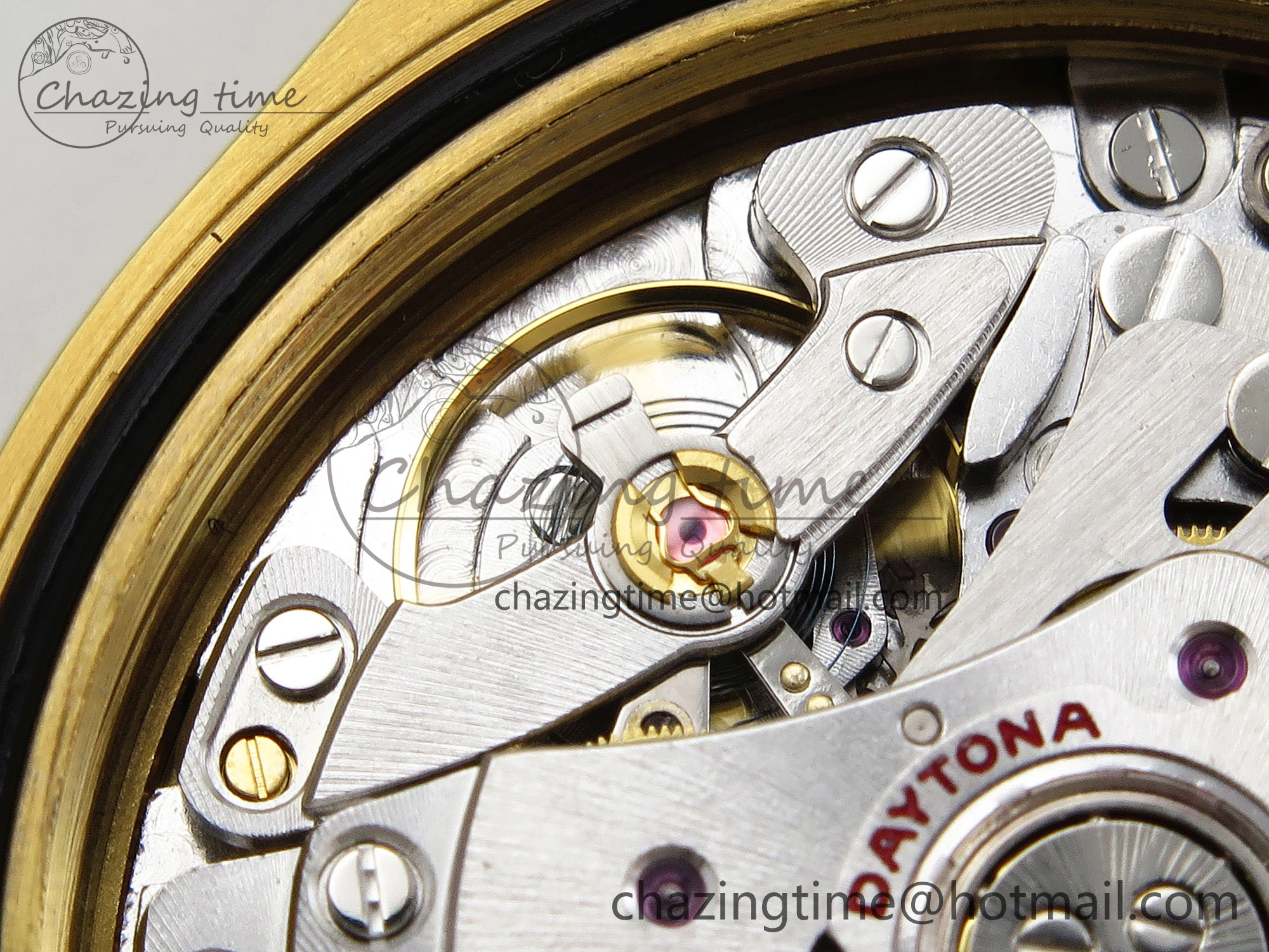 Daytona 116508 QF 1:1 Best Edition Green Dial on YG Bracelet SH4130 V3 (Gain Weight) FastDry 1724