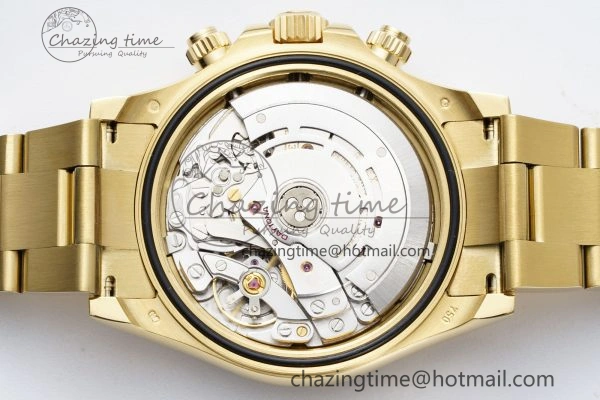 Daytona 116508 QF 1:1 Best Edition Meteorite Dial on YG Bracelet SA4130 V Popular 1759