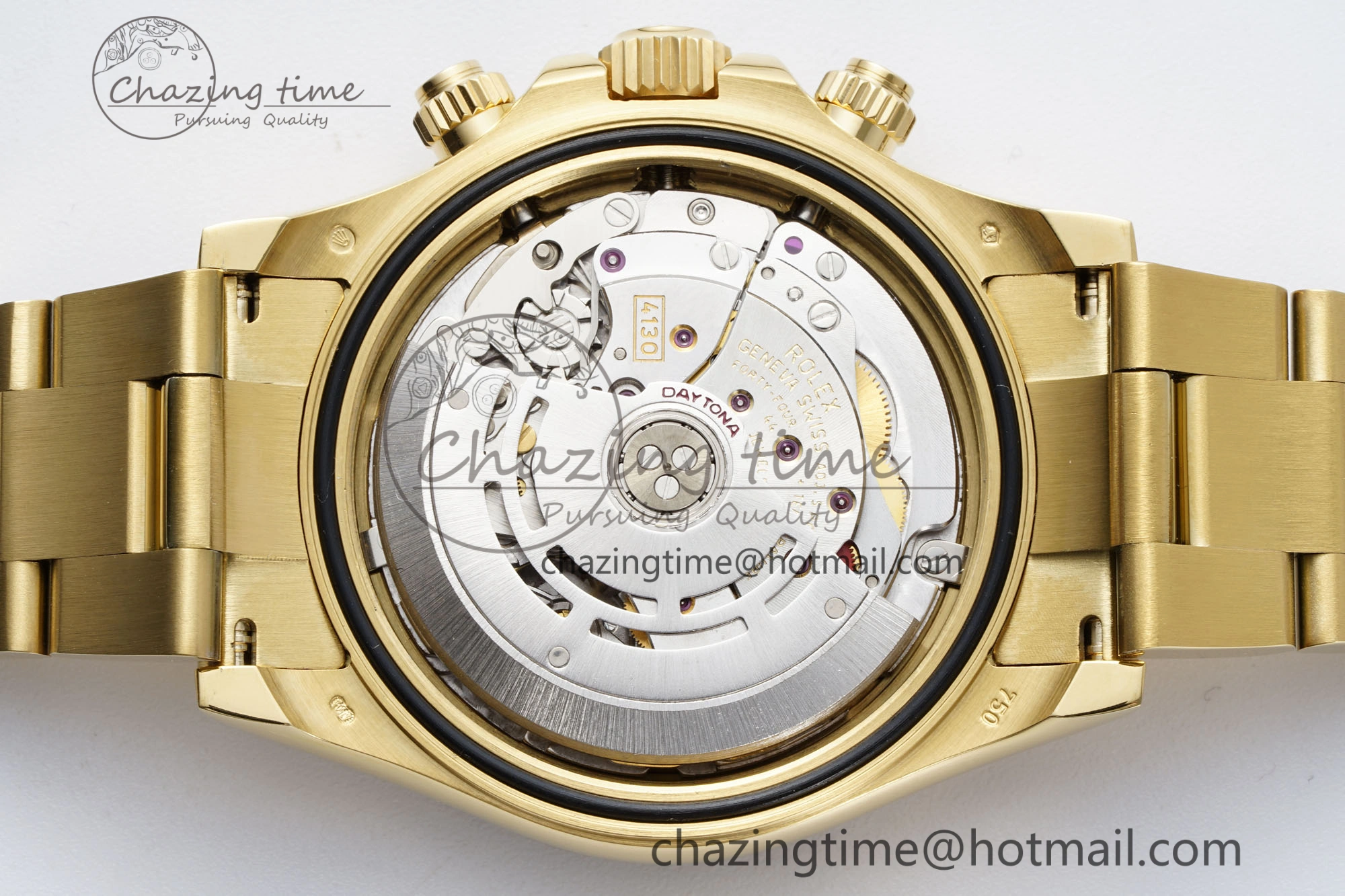 Daytona 116508 QF 1:1 Best Edition Meteorite Dial on YG Bracelet SA4130 V Popular 1759