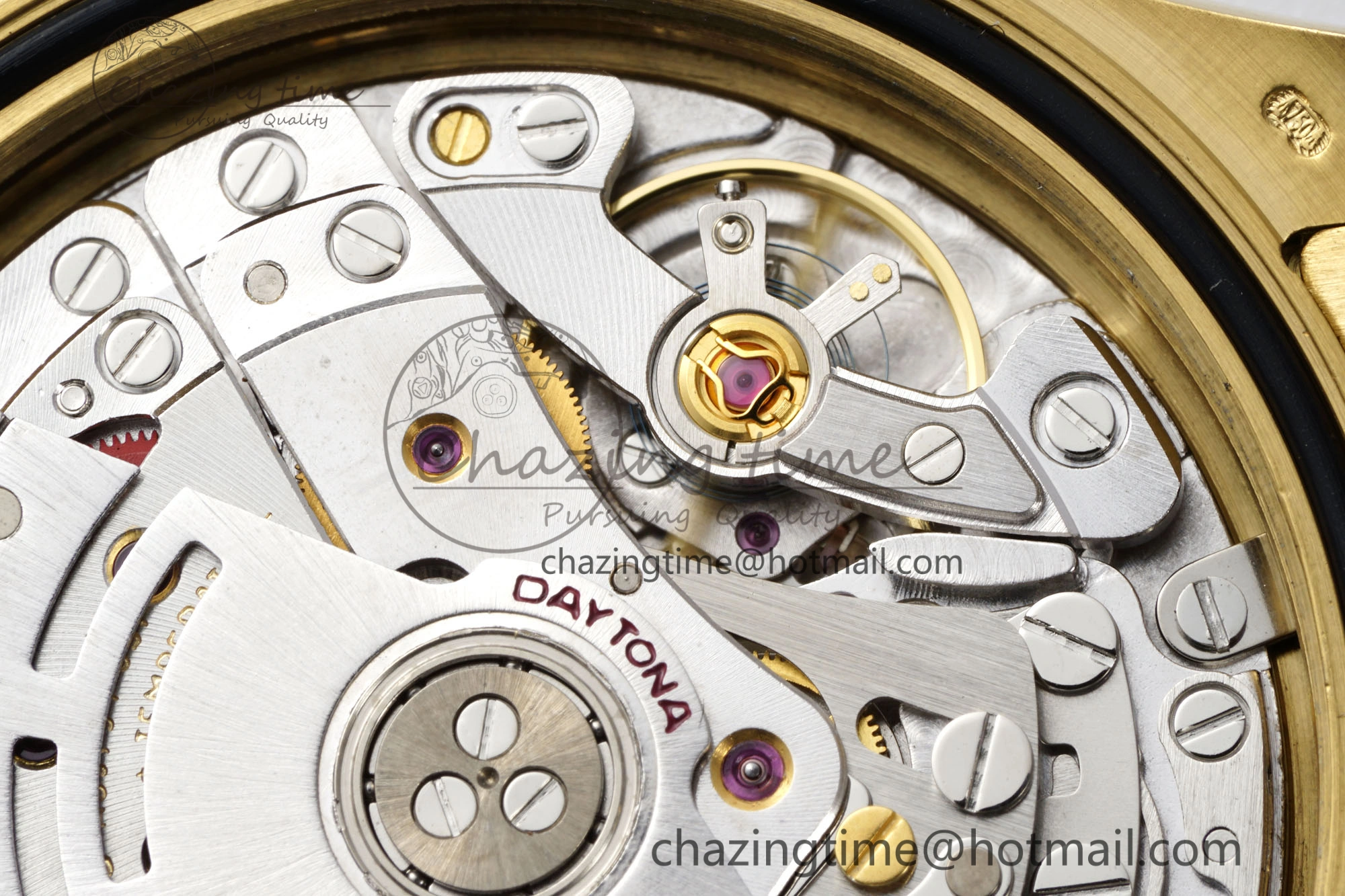 Daytona 116508 QF 1:1 Best Edition Meteorite Dial on YG Bracelet SA4130 V Popular 1759