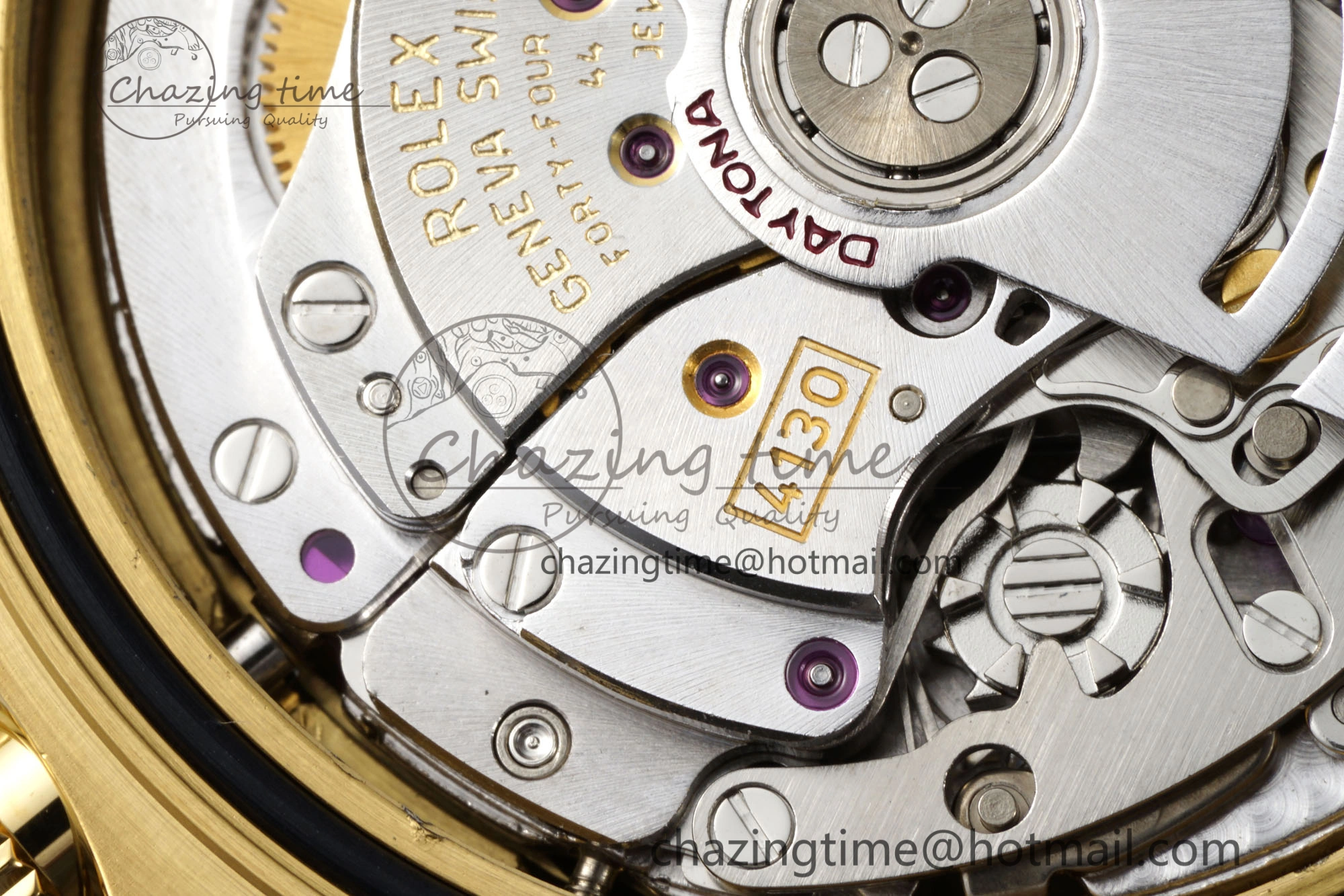 Daytona 116508 QF 1:1 Best Edition Meteorite Dial on YG Bracelet SA4130 V Popular 1759